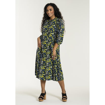 Studio SBrianne Long Dress Long Dress Retro petrol mix