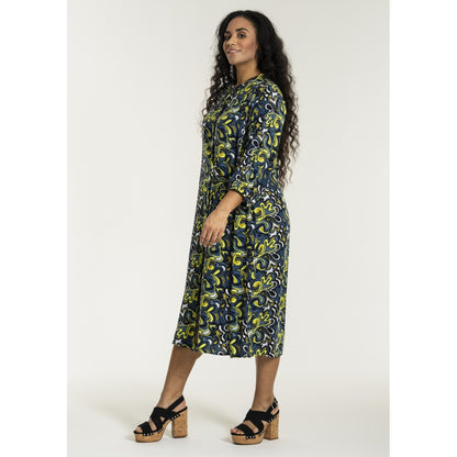 Studio SBrianne Long Dress Long Dress Retro petrol mix