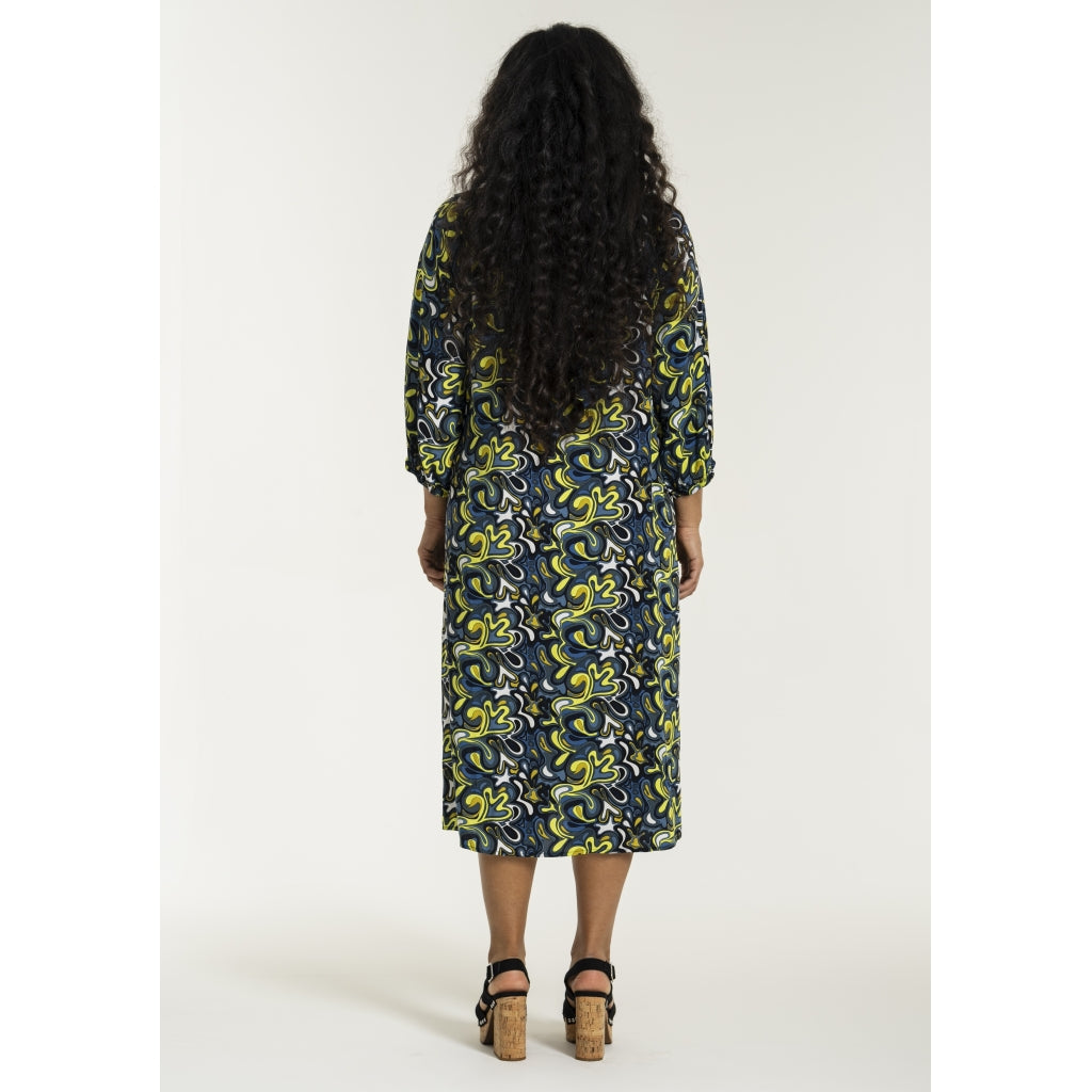 Studio SBrianne Long Dress Long Dress Retro petrol mix