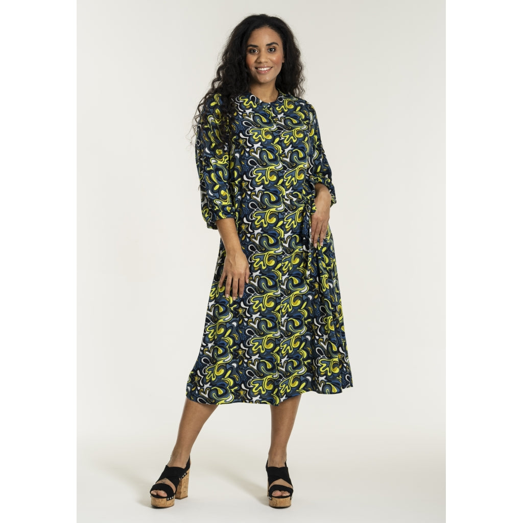 Studio SBrianne Long Dress Long Dress Retro petrol mix