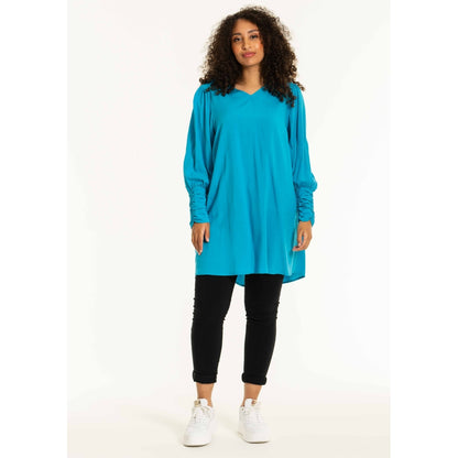 Studio SBrina Long Tunic Long Tunic Turquoise