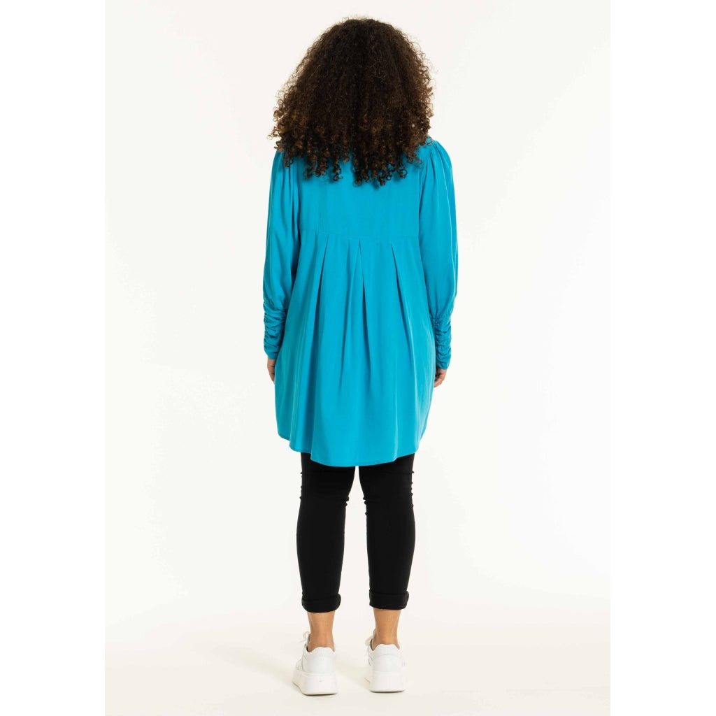 Studio SBrina Long Tunic Long Tunic Turquoise