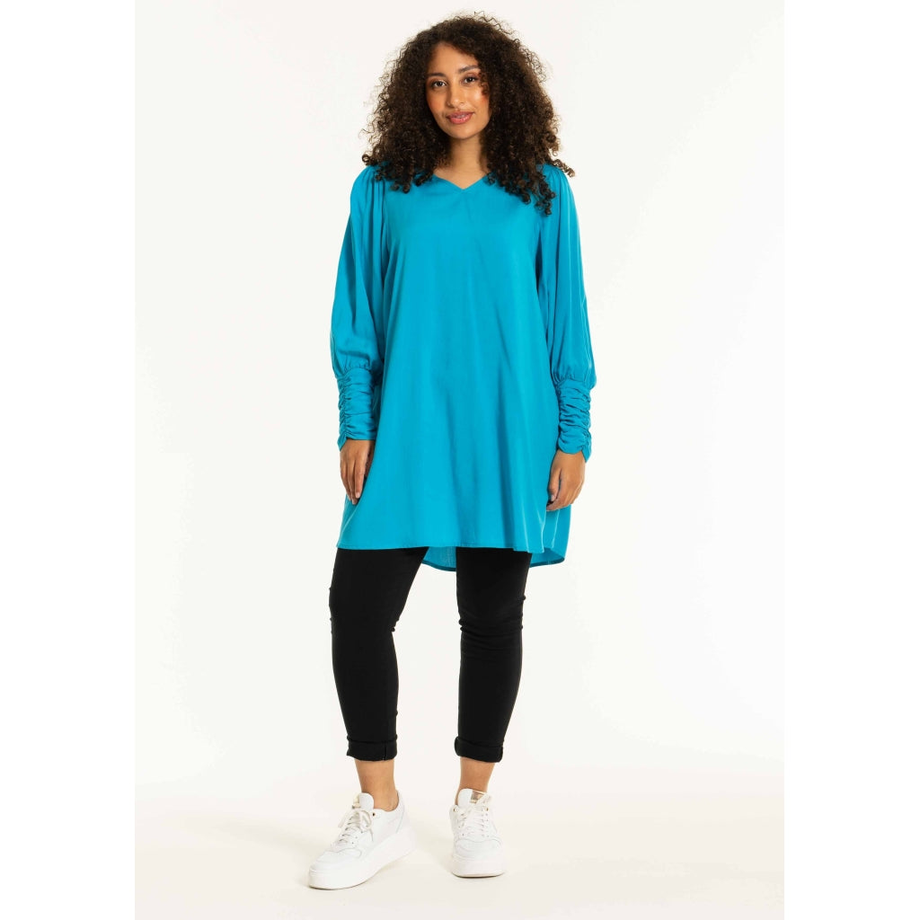 Studio SBrina Long Tunic Long Tunic Turquoise