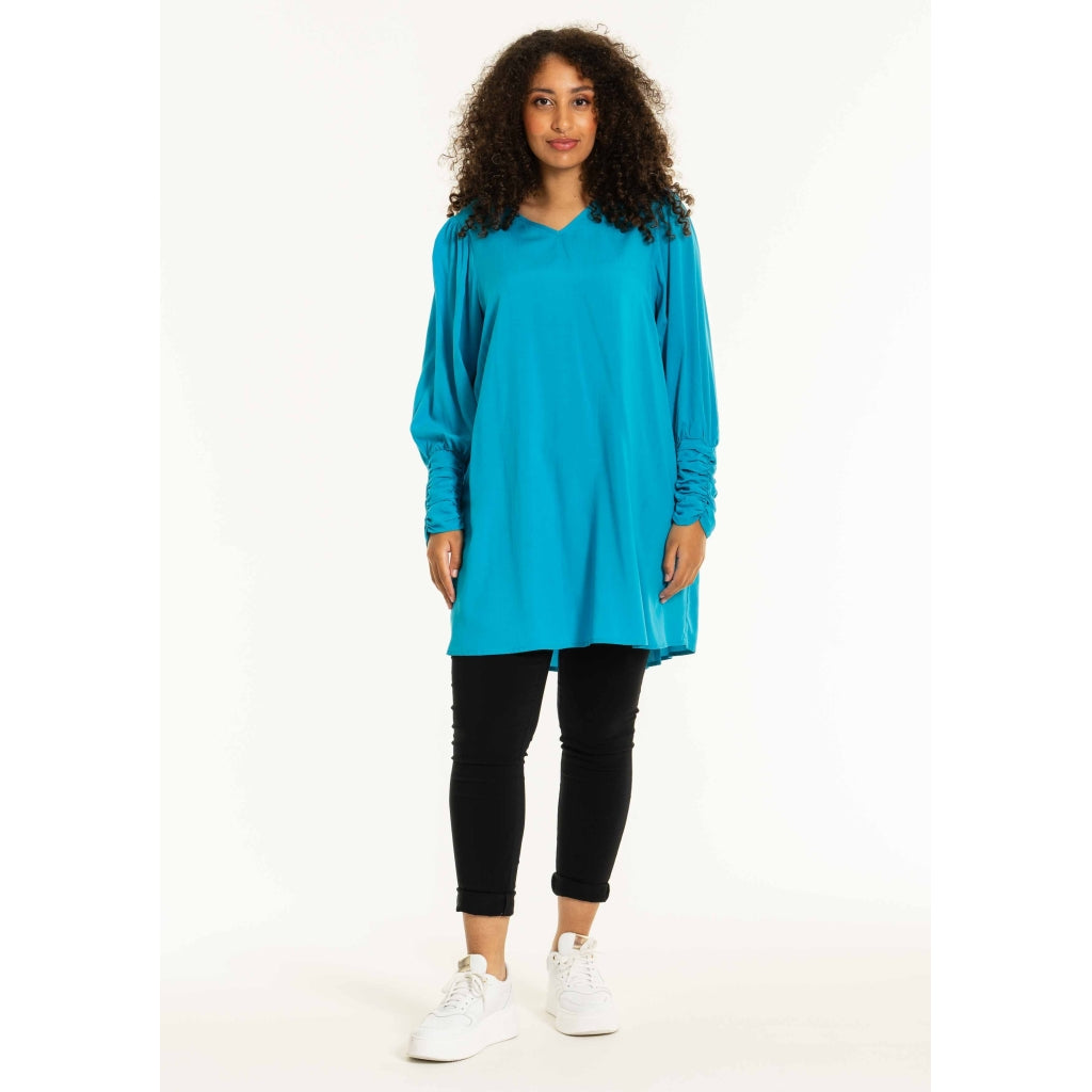 Studio SBrina Long Tunic Long Tunic Turquoise