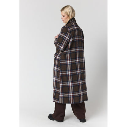 Studio SCaisa Long coat Coat Multi Colour