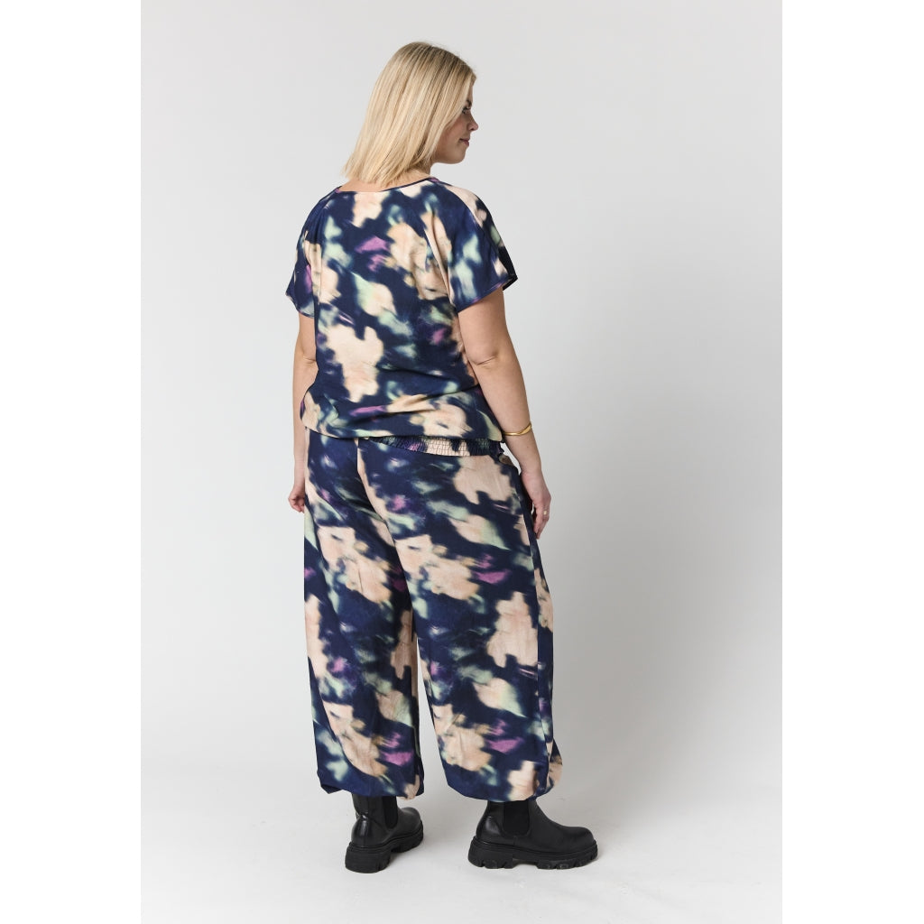 Studio SCamilla Blouse Blouse Mix petrol print