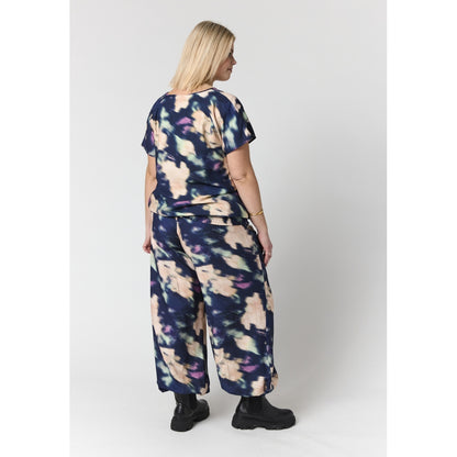 Studio SCamilla Blouse Blouse Mix petrol print