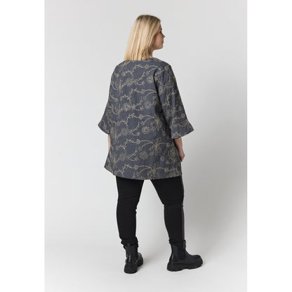 Studio SCamilla Tunic Tunic Blue denim with embroidery