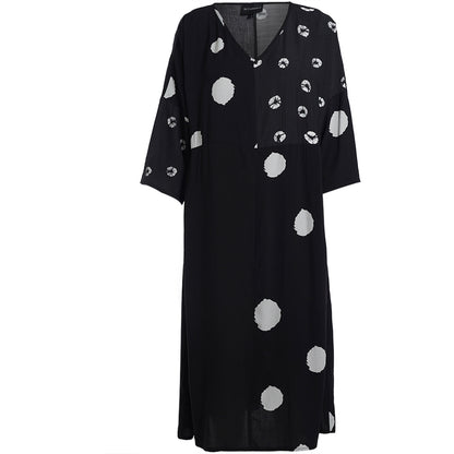 Studio SCara Dress Tunic Black with dots