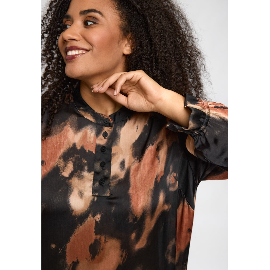 Studio SCecilie Dress Dress Black with brown shades