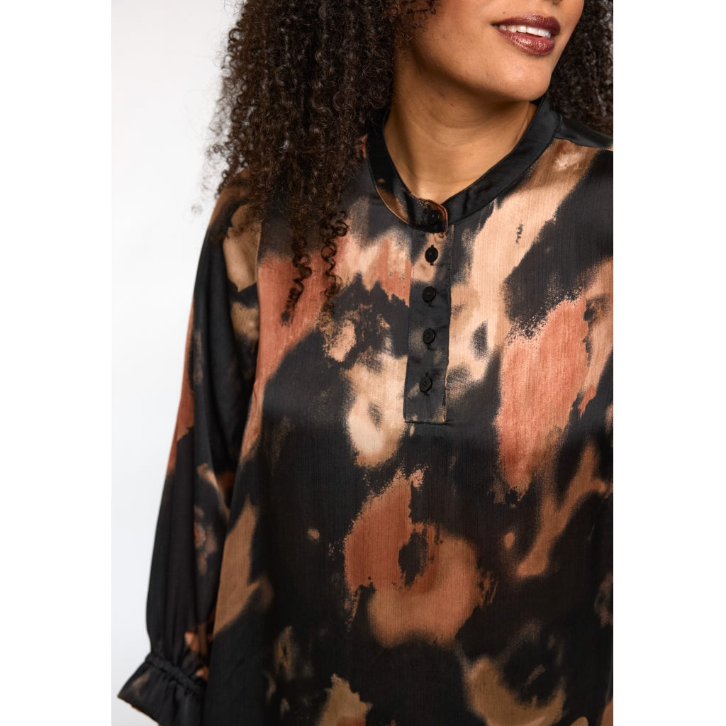 Studio SCecilie Dress Dress Black with brown shades