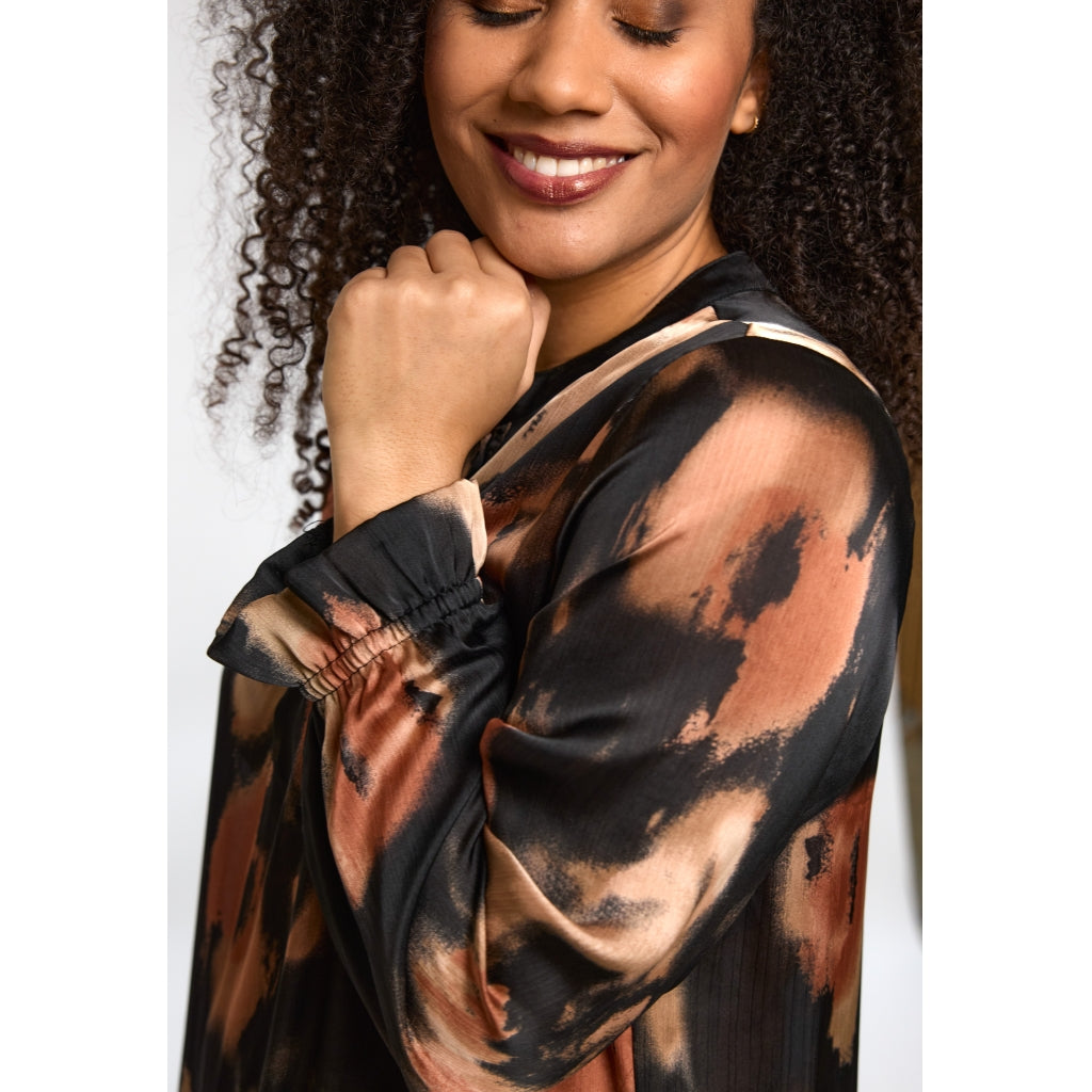 Studio SCecilie Dress Dress Black with brown shades