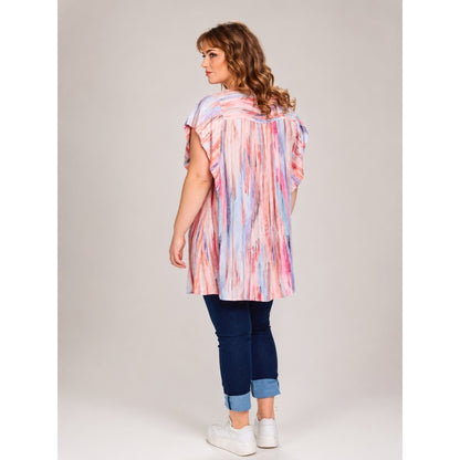 Studio SCornelia Tunic Tunic Pink with gold stripes