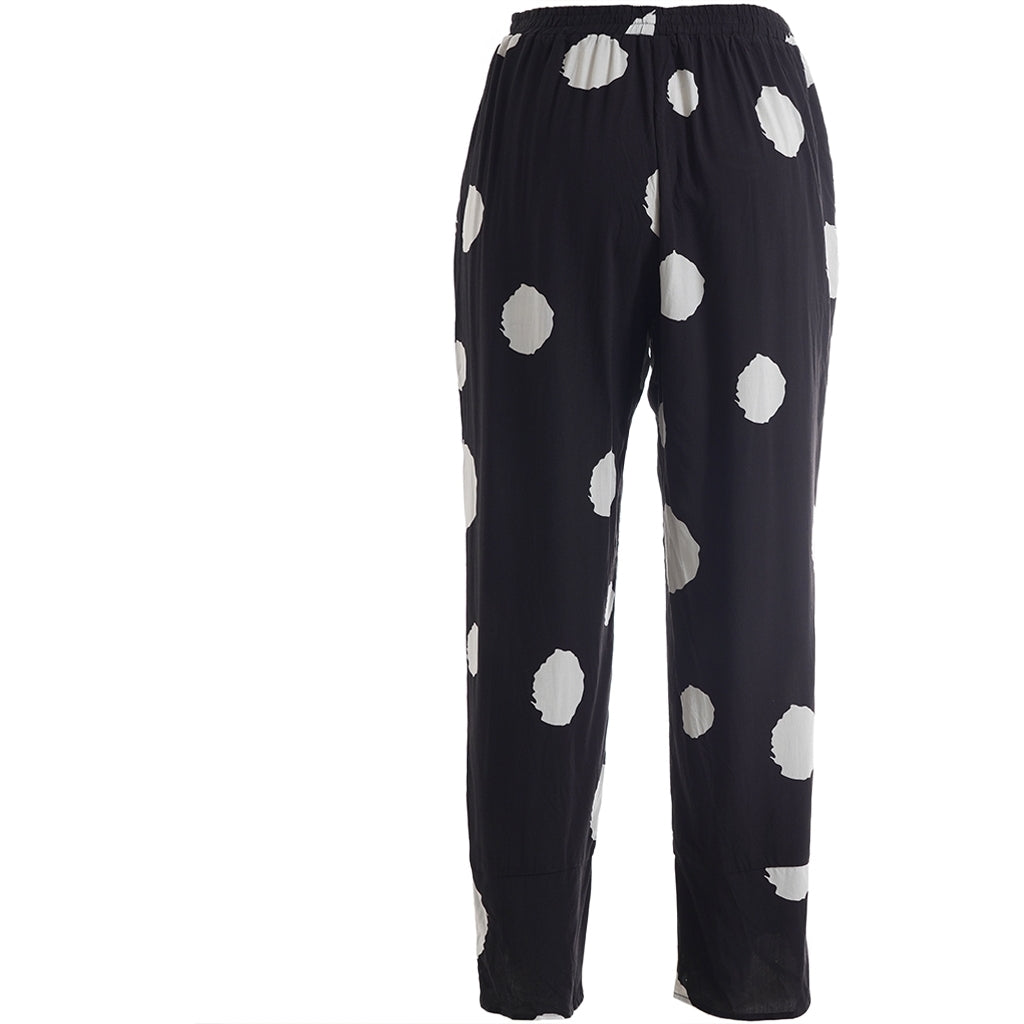 Studio SDahlia Trousers Trousers Black with dots