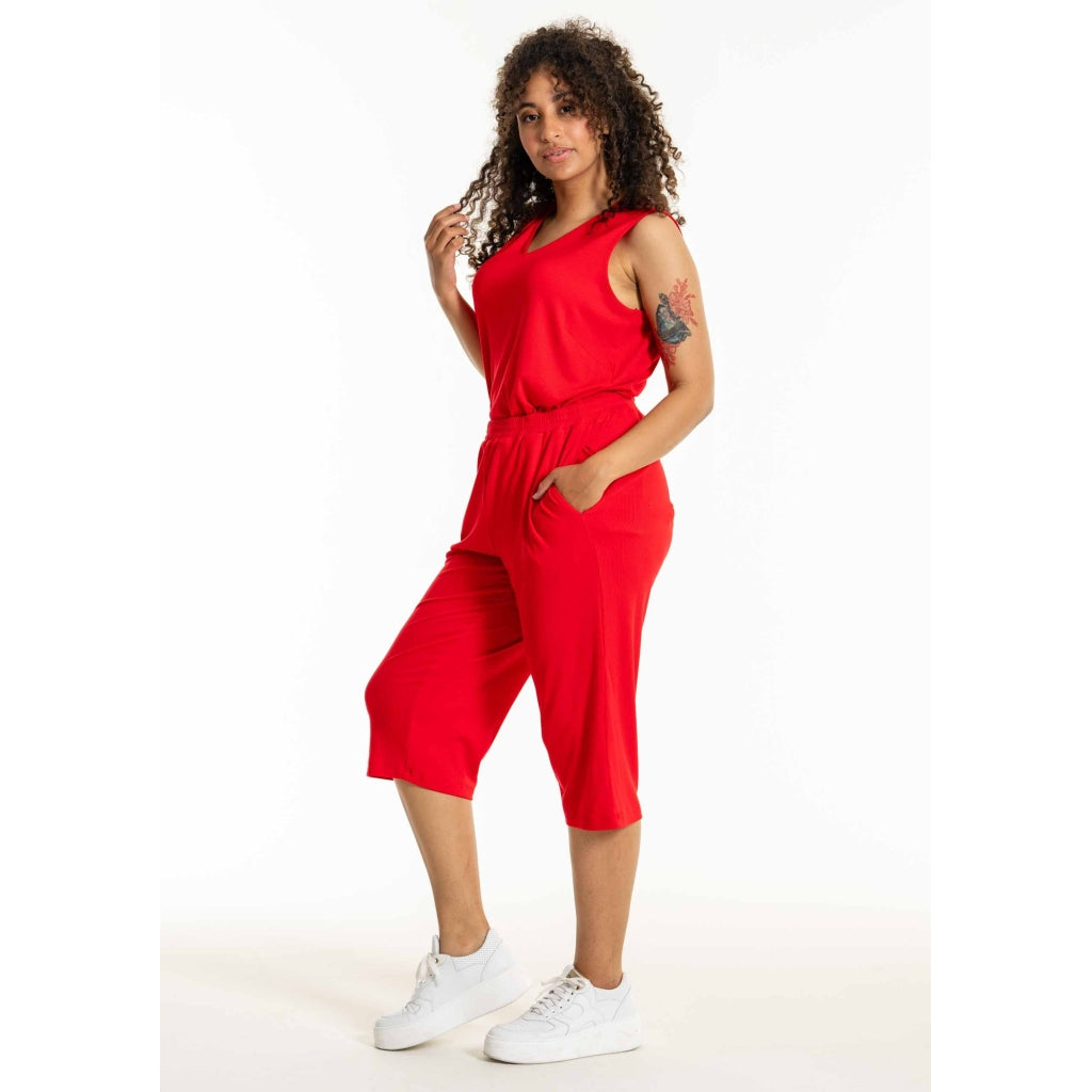 Studio SDami rib top Top Red