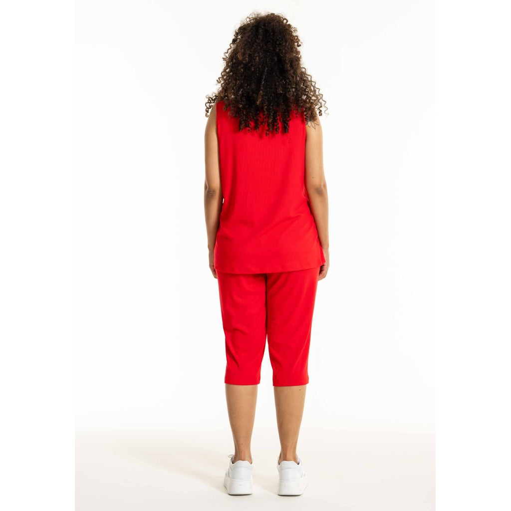 Studio SDami rib top Top Red