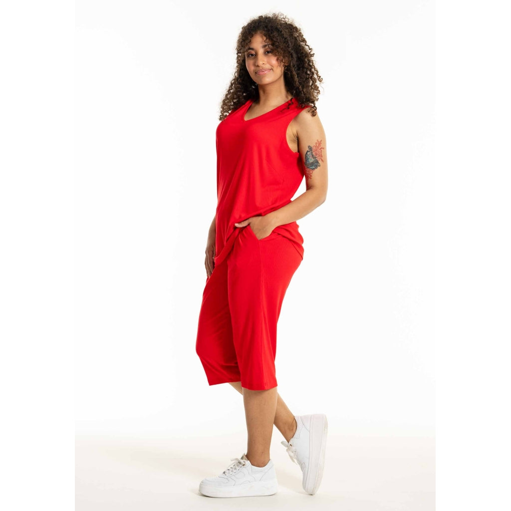 Studio SDami rib top Top Red