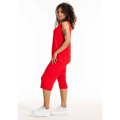 Studio SDami rib top Top Red