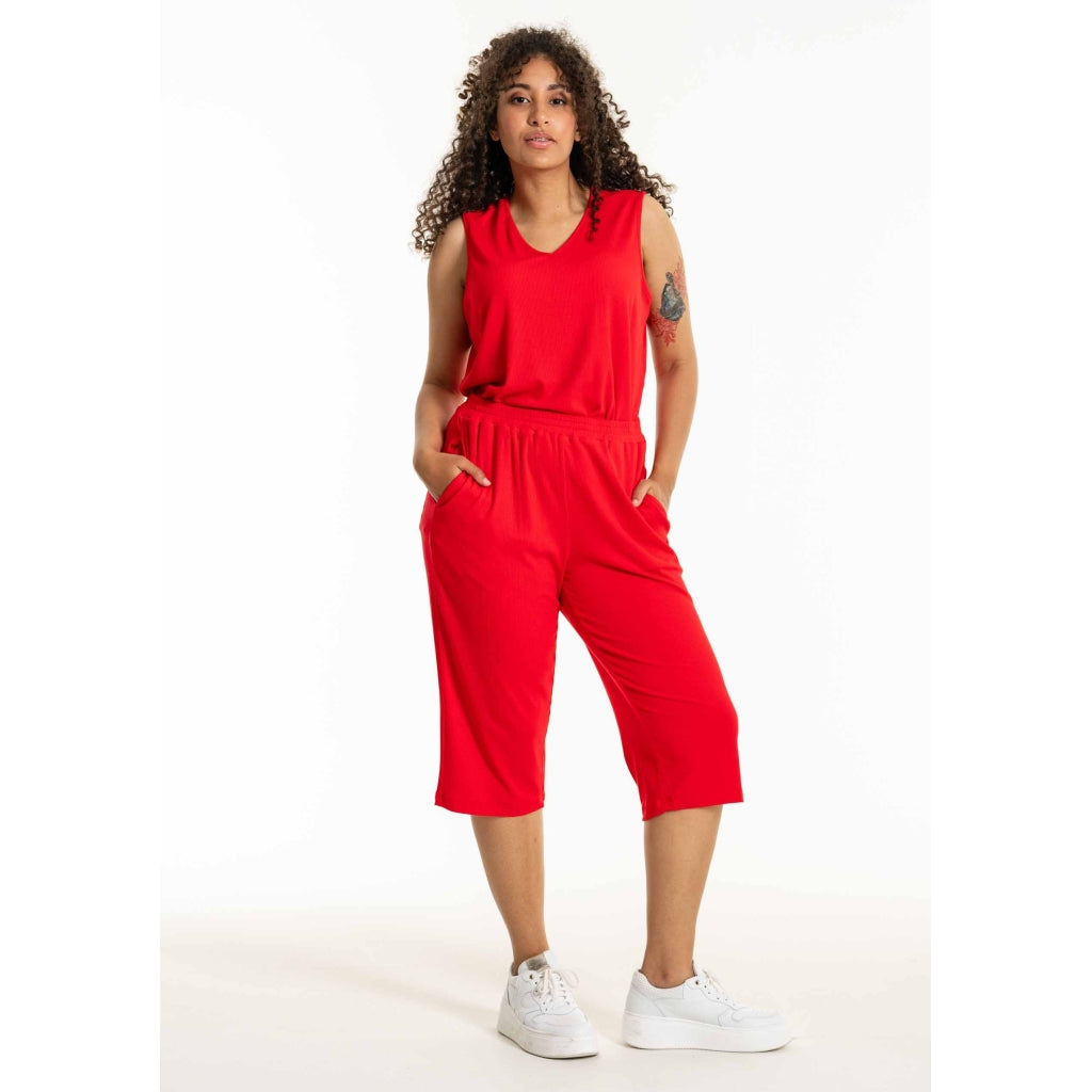 Studio SDami rib top Top Red