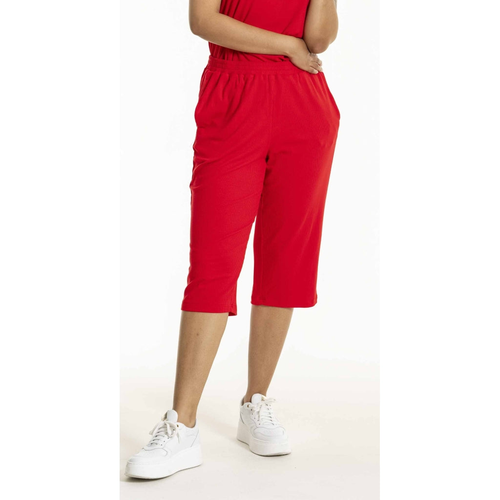 Studio SDana rib Shorts Shorts Red