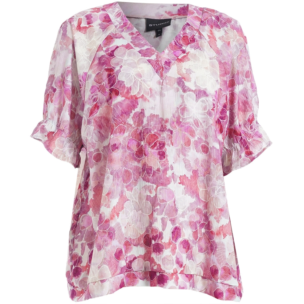 Studio SDasie Blouse Blouse Pink Flowers