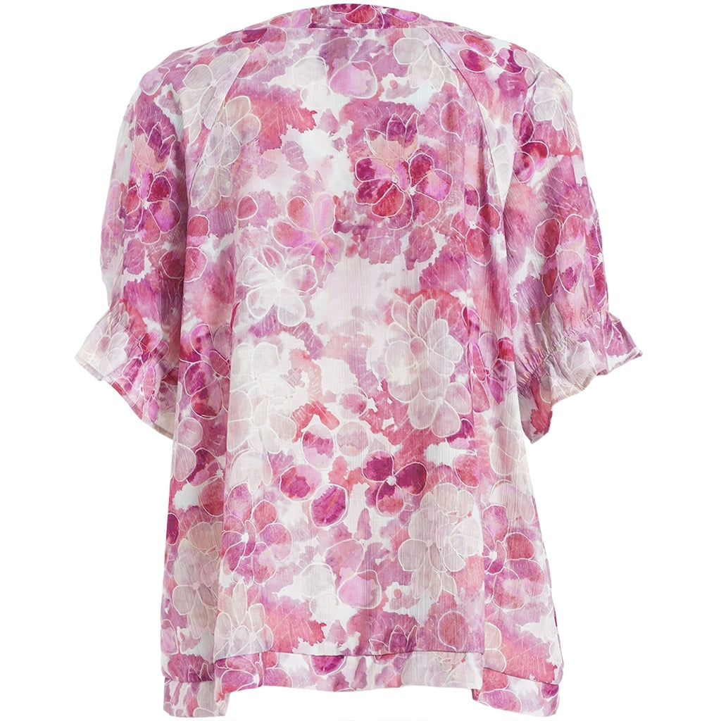 Studio SDasie Blouse Blouse Pink Flowers