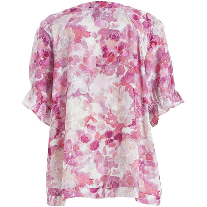Studio SDasie Blouse Blouse Pink Flowers