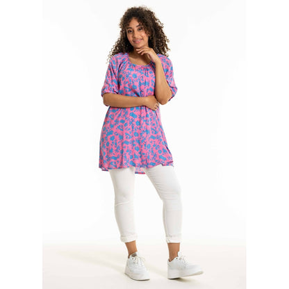 Studio SDorine Tunic Tunic Blue pink pattern