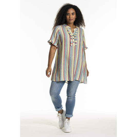 Studio SDotta Tunic Tunic Red/green stripe