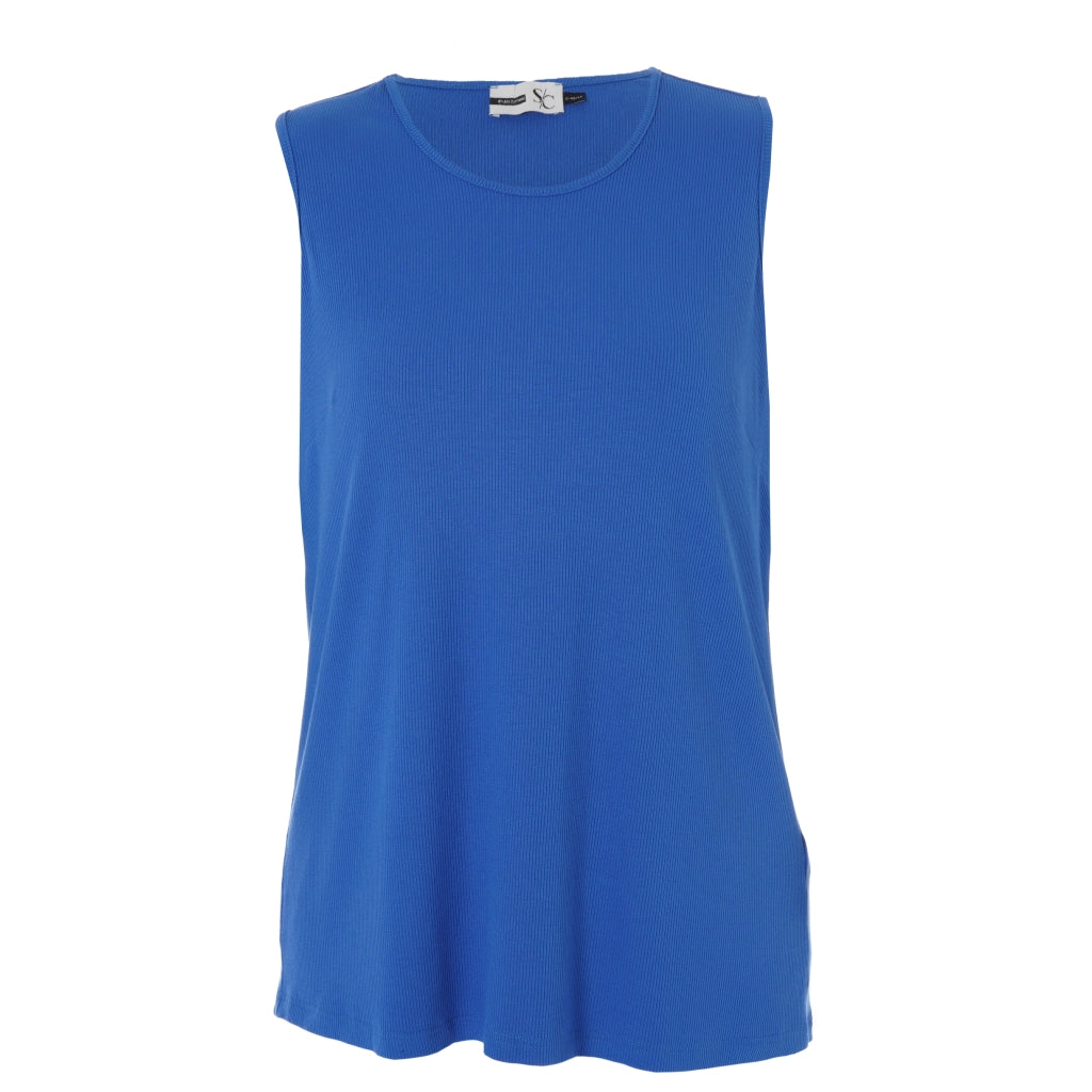 Studio SEdit rib top Top 74 Blue