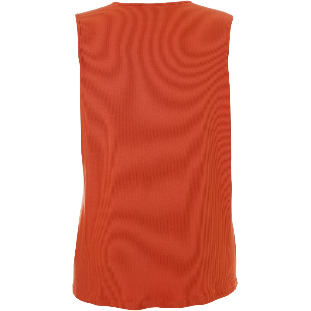 Studio SEdit rib top Top Orange