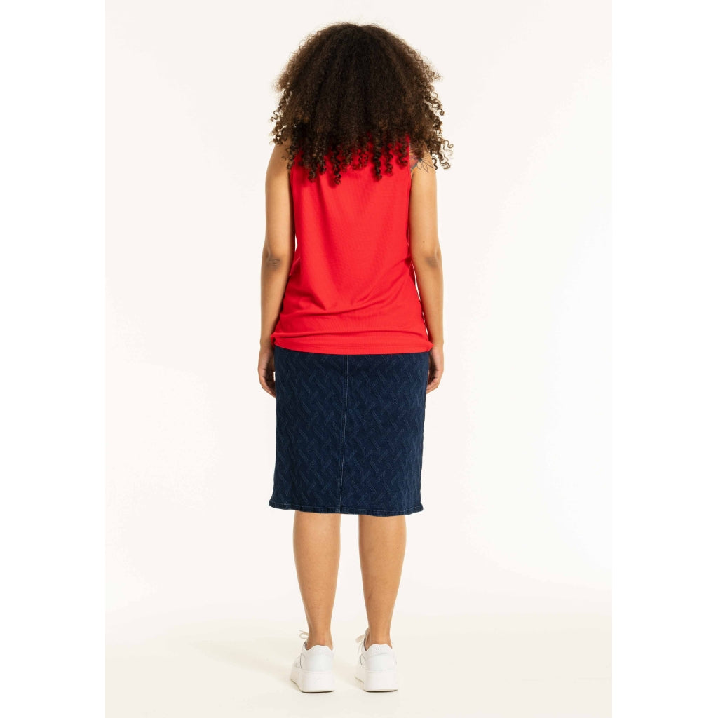 Studio SEdit rib top Top Red