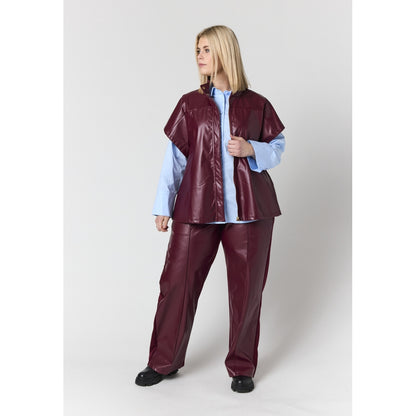 Studio SEloria Jacket with short sleeves Jacket Bordeaux