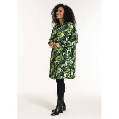 Studio SEmilie Shirt Shirt Green flower mix
