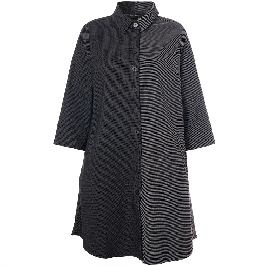 Studio SEmilie Shirt Shirt Black and white check and stripes