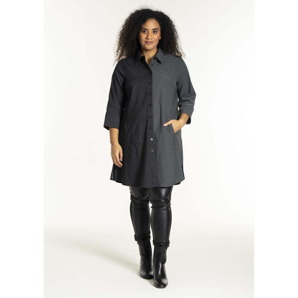 Studio SEmilie Shirt Shirt Black and white check and stripes