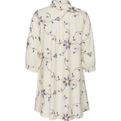 Studio SEmilie Shirt Shirt Sand with blue embroidery