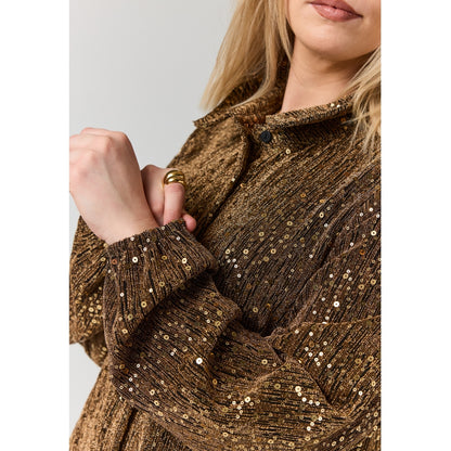 Studio SEmilie Shirt Shirt Black with Gold