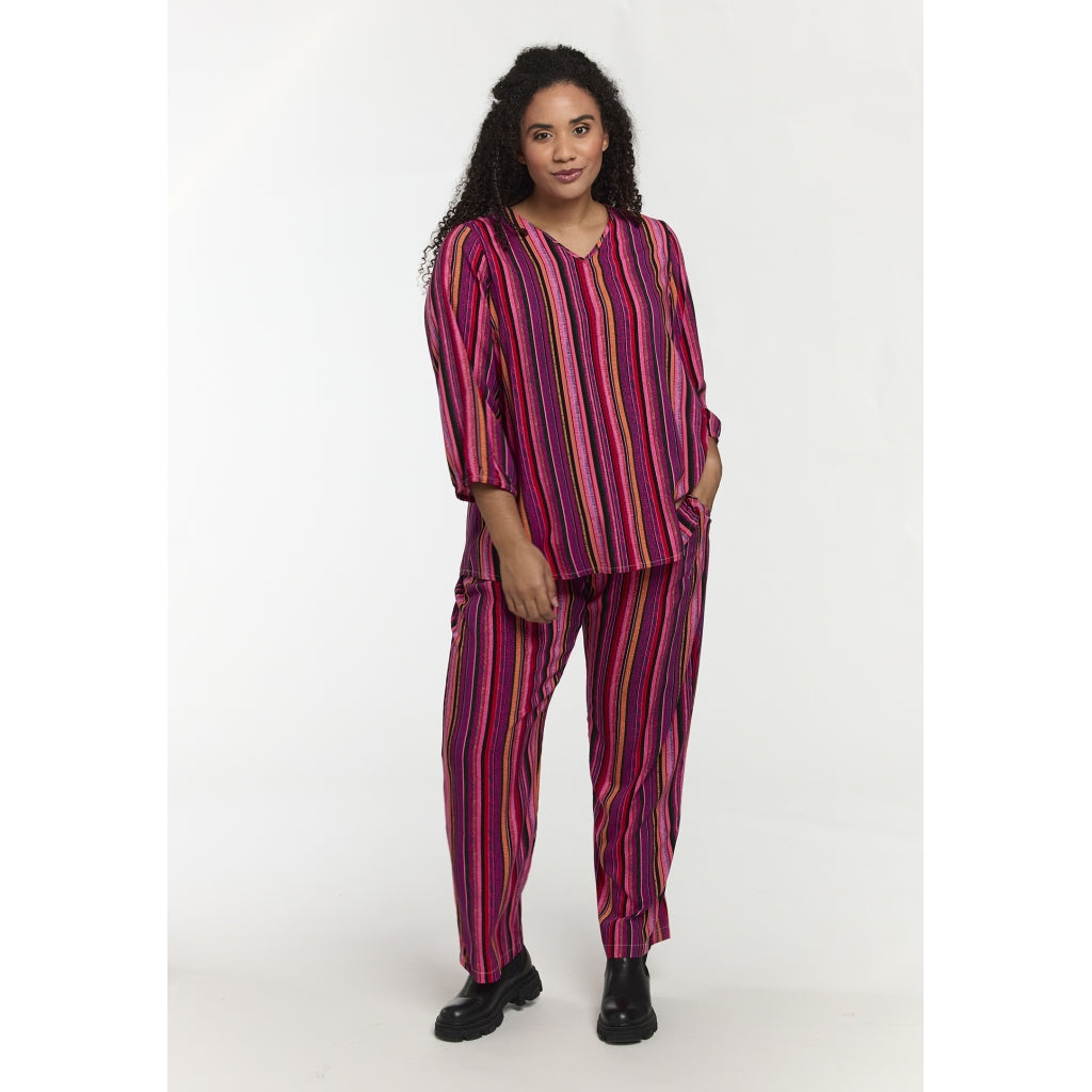 Studio SEmmy Blouse Blouse Pink Squares