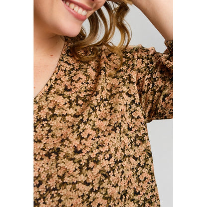 Studio SEmmy Blouse Blouse Tiny dusty rose flowers