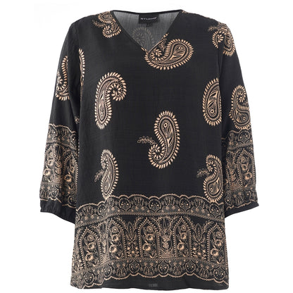 Studio SEmmy Blouse Blouse Black sand report