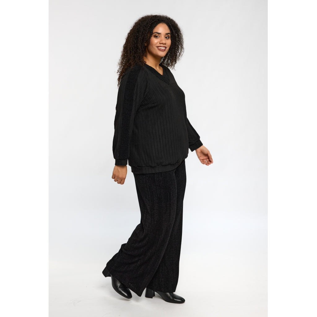 Studio SErna Blouse Blouse Black/Black