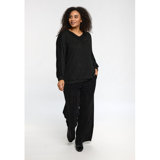 Studio SErna Blouse Blouse Black/Black