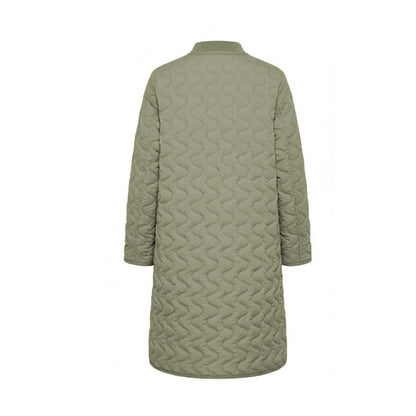 Studio SEryssa quiltet long coat Coat Olive