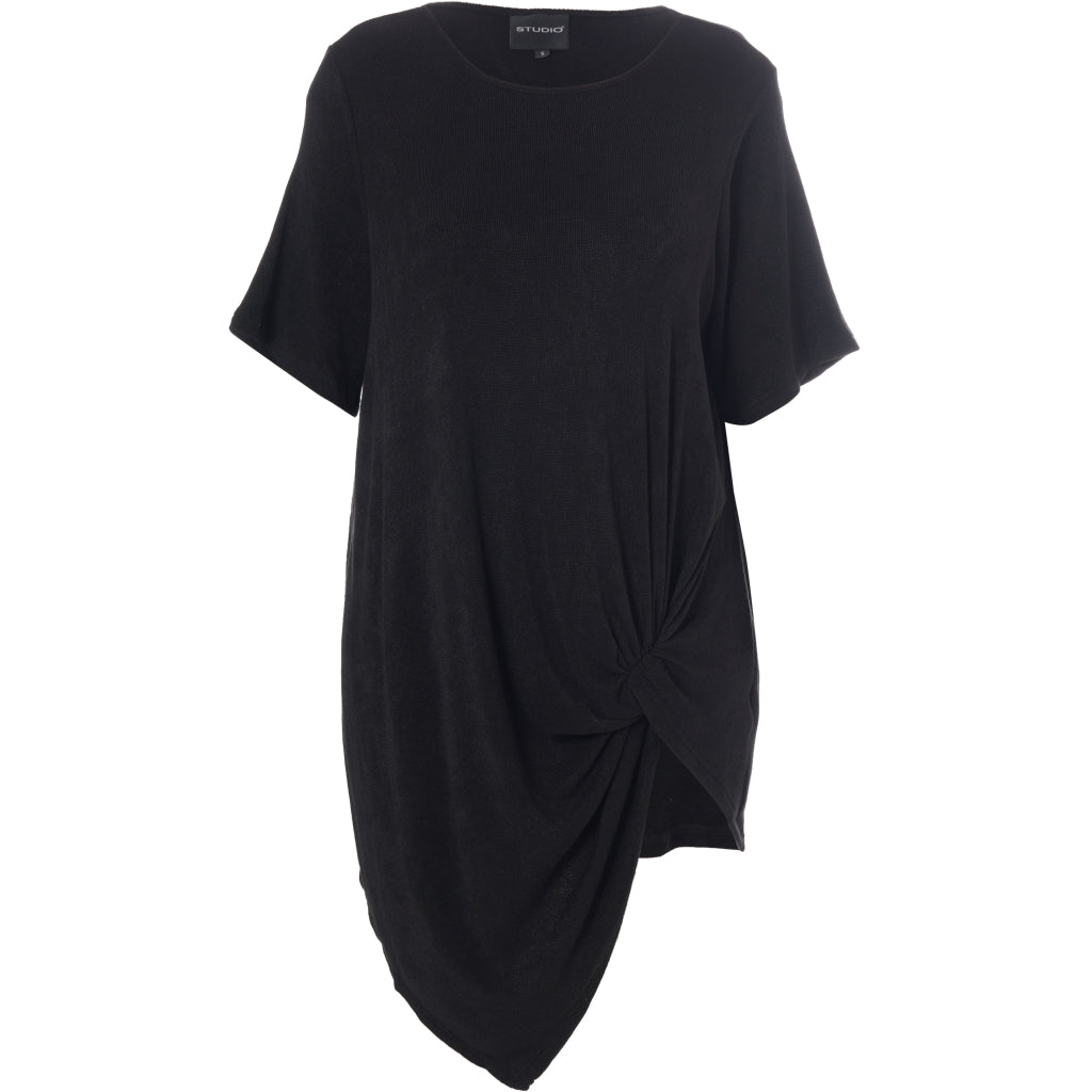 Studio SFelizia Tunic with knot Tunic Black