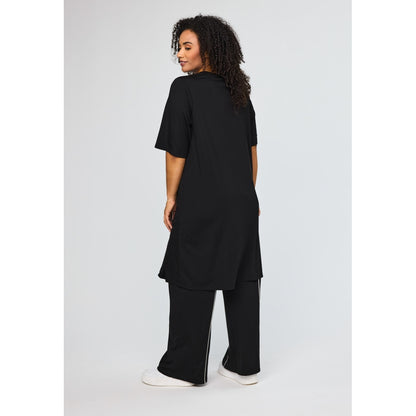 Studio SFenja Dress with white tape Dress Black