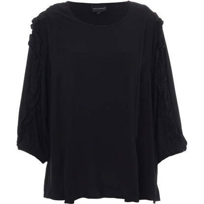 Studio SFillis Blouse with fun sleeves Blouse Black