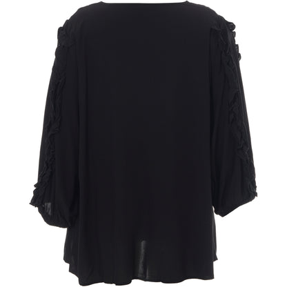 Studio SFillis Blouse with fun sleeves Blouse Black