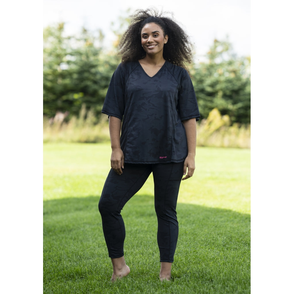 Studio SFitness 7/8 Leggings 7/8 leggings Black camuflage