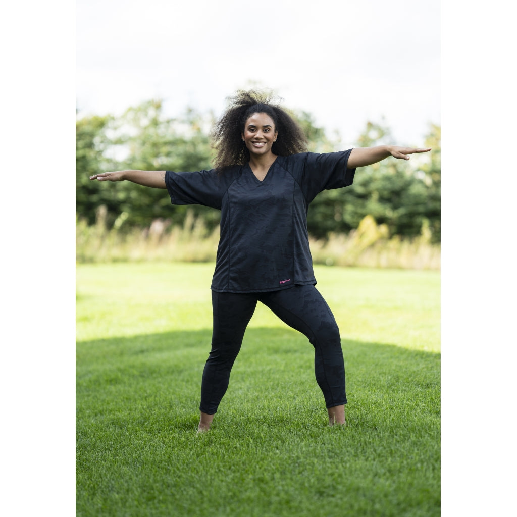 Studio SFitness 7/8 Leggings 7/8 leggings Black camuflage